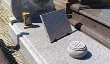 Granite tomb