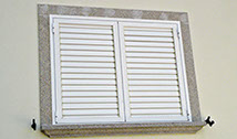 Granite window frame