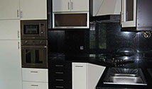Marble kitchen finish