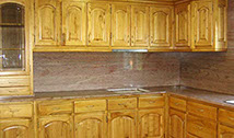Acabamentos de cozinha em mármore